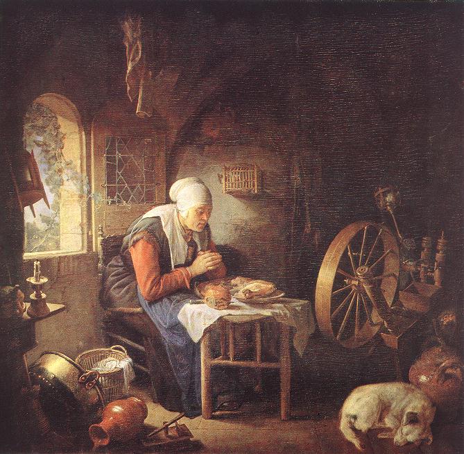 DOU, Gerrit The Prayer of the Spinner s